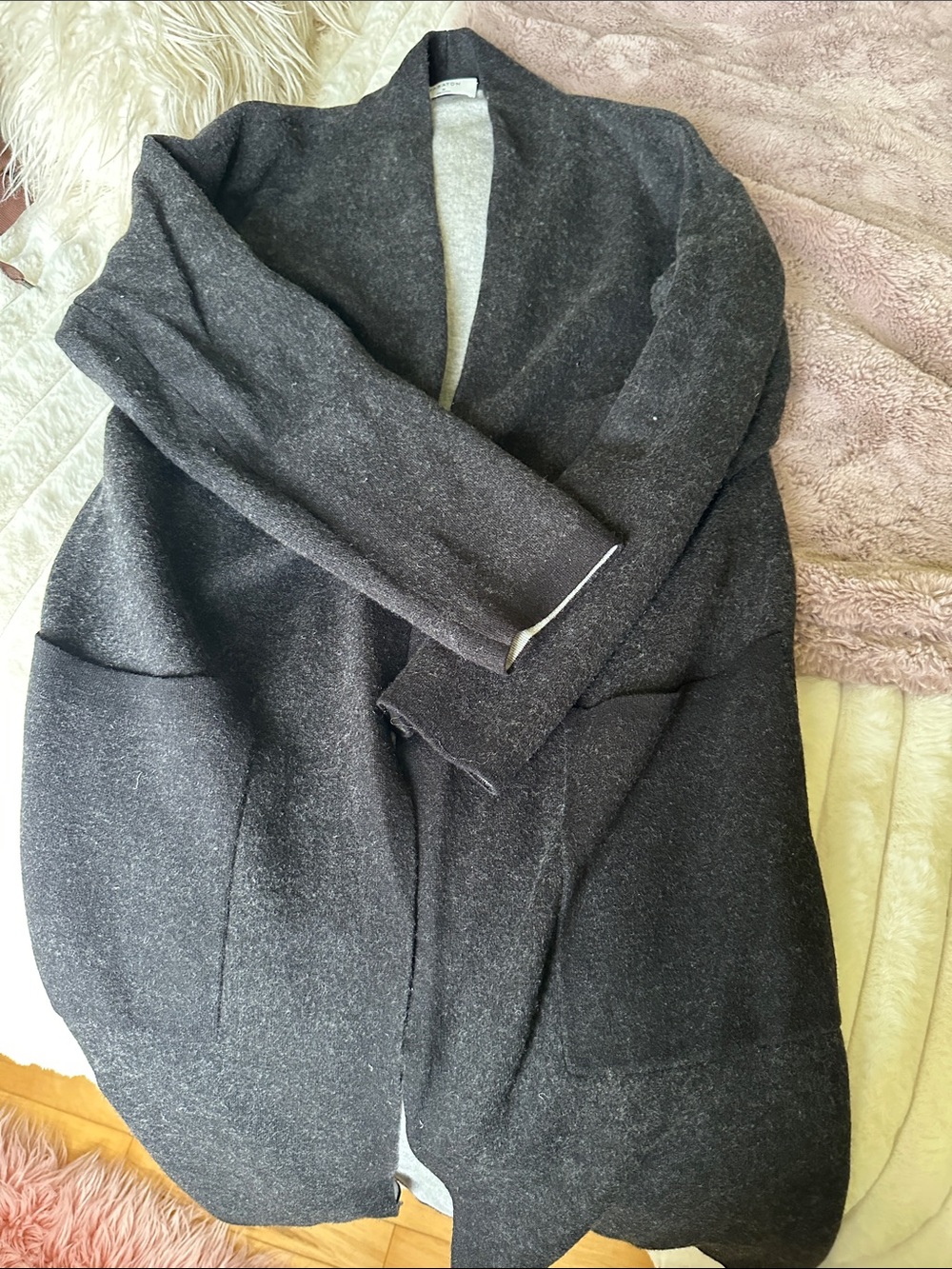 Babaton long wool sweater